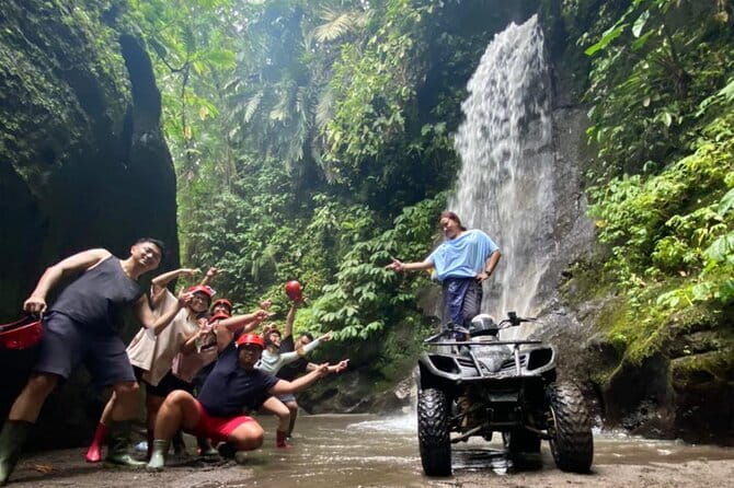 Adventure Amazing ATV Quad Bike with Waterfall include Lunch - Lunch Included, So You Don’t Hit the Wall Mid-Day