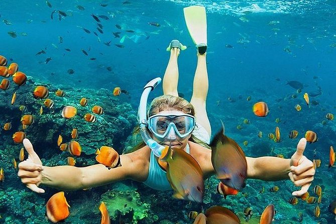 All Inclusive : Bali Blue Lagoon Snorkeling, Lunch, and Transport - Stop 1, Blue Lagoon Beach: calm water for first-timers