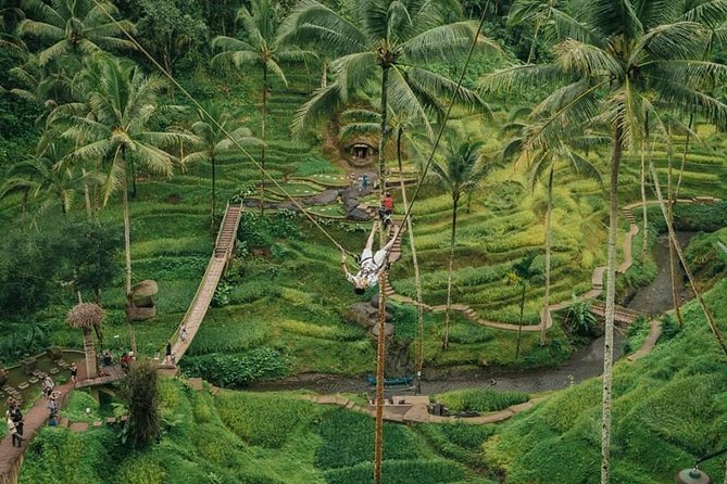 All inclusive Private 3 day tours package : Bali highlights - Day 2: Tanah Lot, Ulun Danu Bratan, Wanagiri’s selfie spots, Banyumala Twin Waterfalls, and optional Heaven Gate
