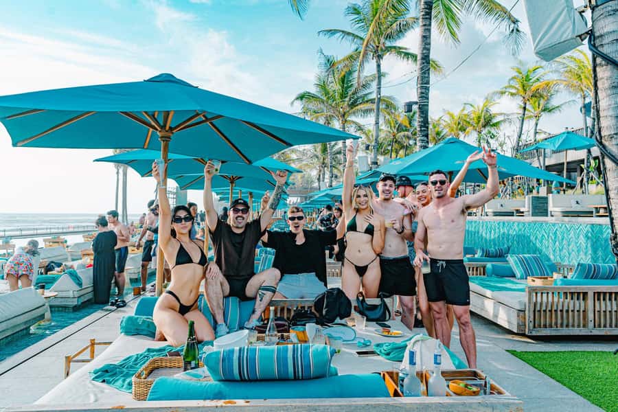 Atlas Beach Club Bali: DayBed Booking with F&B Credit - The all-day plan: performances, DJs, and the beach club pace