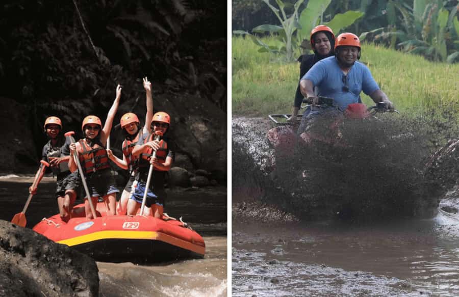 Bali Adventure Combo: Rafting & Tandem ATV Experience - White-water rafting in Bali: what’s included and what to expect