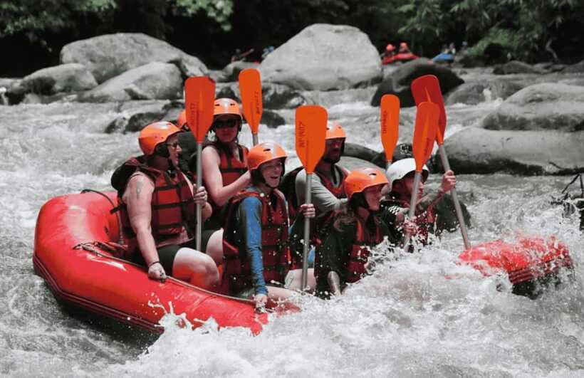 Bali Adventure Combo: Rafting & Tandem ATV Experience - Jungle and waterfall views, even when you’re in the action