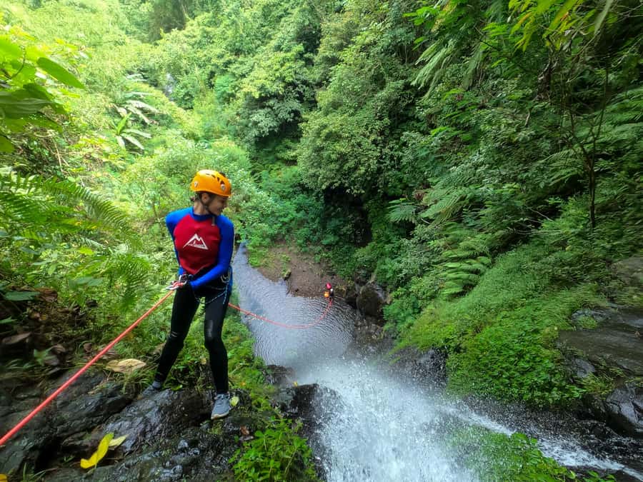 Bali: Alam Canyon The Natural Canyoning Adventure - What Actually Happens in the Canyon (Open Upper Section to Narrow Gorge)