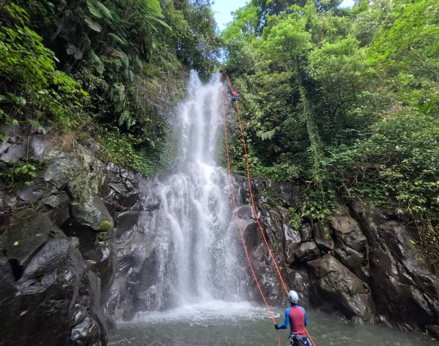 Bali: Alam Canyon The Natural Canyoning Adventure - The Move Checklist: Abseils, Jumps, Slides, and One 20 m Zipline
