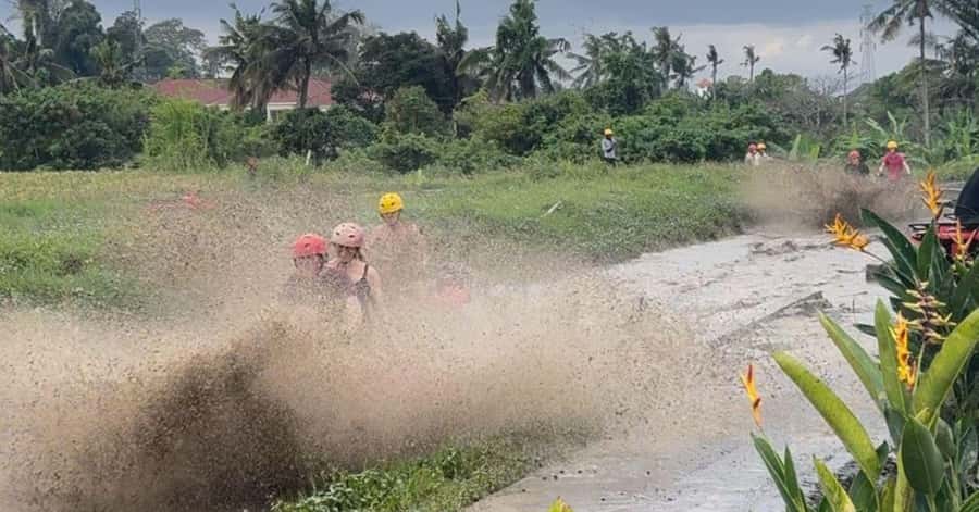 Bali : ATV and Tubing Adventure by Beji River Adventure - Tubing on the Ubud River: how the float resets your brain