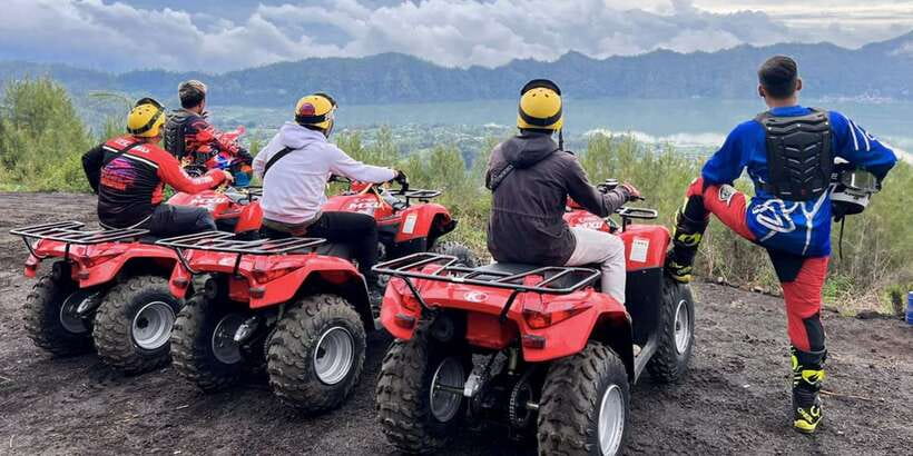 Bali: ATV Batur Sunrise, Lava, Pine Forest and Hot Spring - From jungle trails to pine forest: how the route keeps the morning interesting