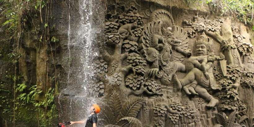Bali: ATV Gorilla Cave, Ubud Monkey Forest, & Waterfall Tour - Ubud’s Sacred Monkey Forest Sanctuary: How to See Them Safely