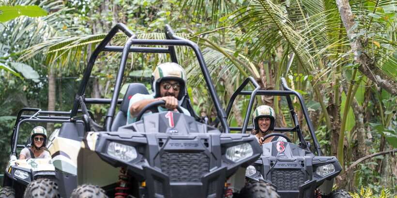 Bali: ATV Mason Jungle Buggy Adventure with Lunch & Transfer - Lunch, Pool Time, and Rice Paddies Views After the Dust