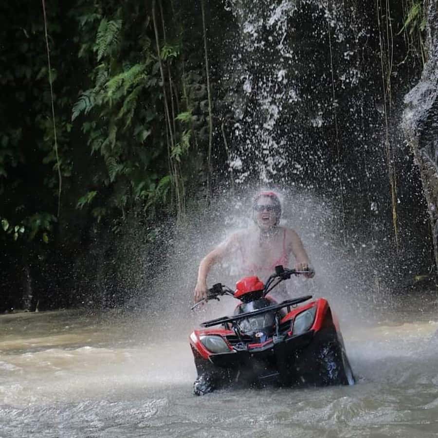 Bali: ATV Quad Bike Adventure with Jungle,Waterfalls & Lunch - Waterfalls and River Crossings: The Parts That Soak You