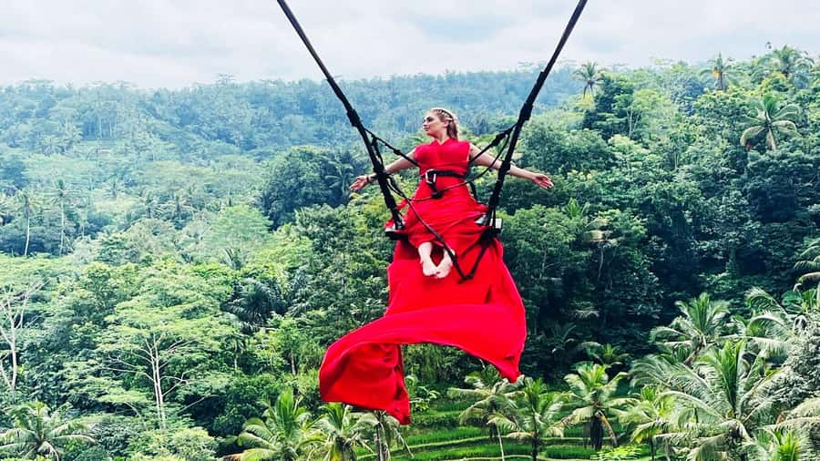 Bali: ATV Quad Bike, Monkey Forest, Jungle Swing with Lunch - ATV Quad Bike in Ubud, jungle tunnels, puddles, and the real Bali countryside