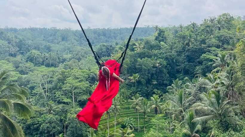 Bali: ATV Quad Bike, Monkey Forest, Jungle Swing with Lunch - Tegallalang rice terraces, sightseeing time you can actually use