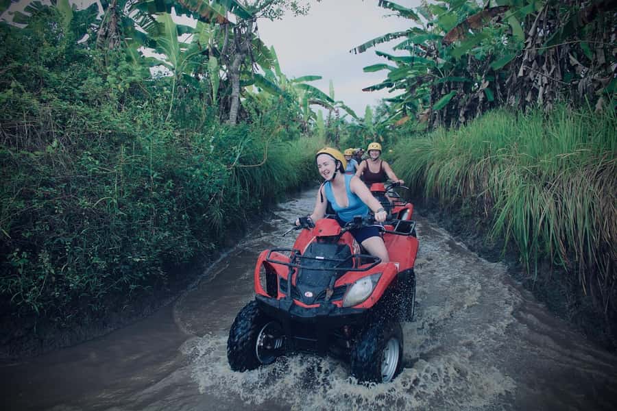 Bali: ATV Quad Bike & White Water Rafting Adventure - ATV Quad Bike in Ubud: Practice Laps, Real Mud, and Rice-Field Views