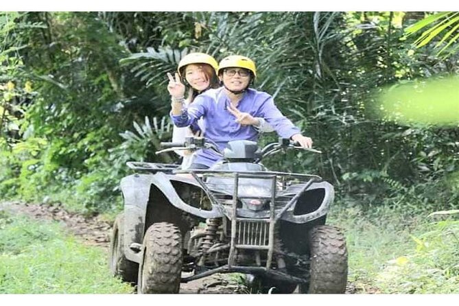 Bali ATV Quad Bike With Blue Lagoon Snorkeling - The quad route highlights: waterfall, tunnel, and steep gradients