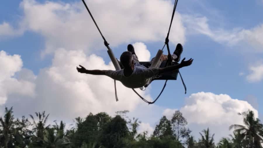 Bali: ATV Rafting Zipline Swing &Sky Bike in Ubud Rice Field - Zipline Over Terraces, Swing Above the Fields, and Skybike in the Air