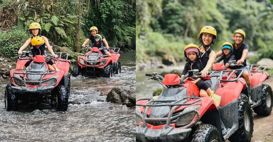 Bali: ATV Ride Adventure with track river bank, dense forest - Single vs Tandem Bikes: The Most Common Booking Trap