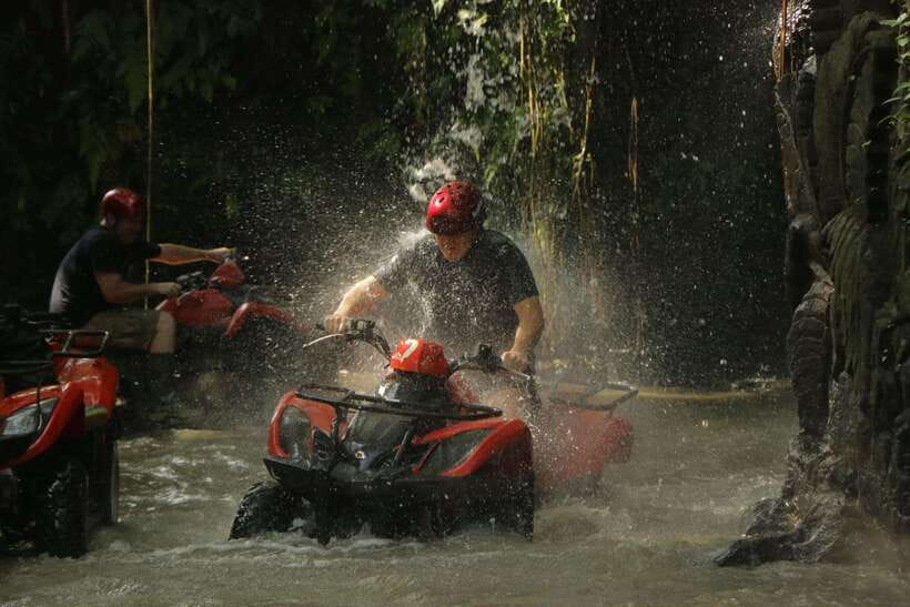 Bali ATV Ride in Ubud through Tunnel, Rice Fields, Puddles - Safety Briefing First, Because You’re Actually Riding