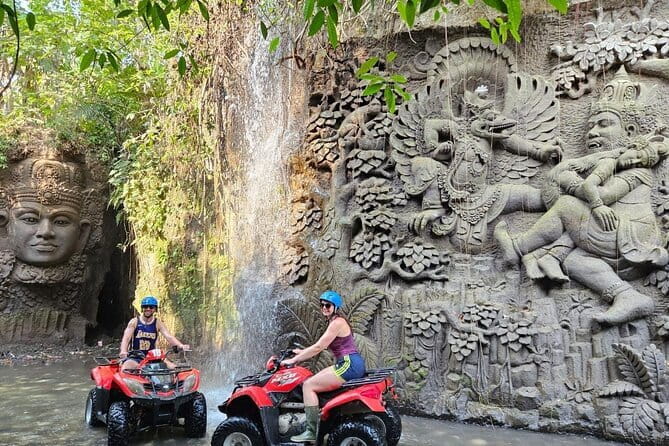 Bali ATV Ride Ubud Waterfall,RiceField,River,Kingkong-Temple cave - Quick hits before you go