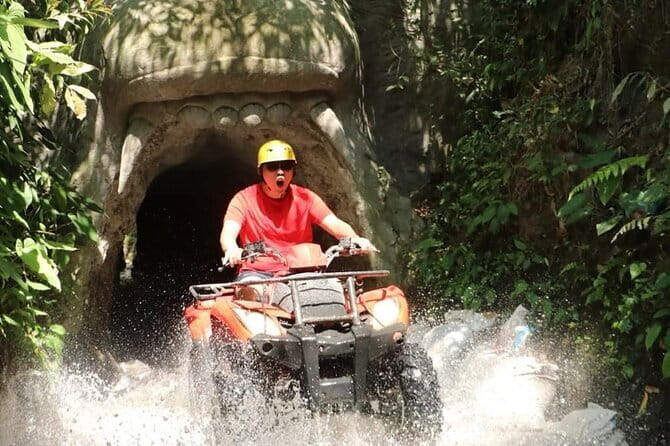 Bali ATV Ride Ubud Waterfall,RiceField,River,Kingkong-Temple cave - Bali ATV in Ubud, and what the 4 hours really covers