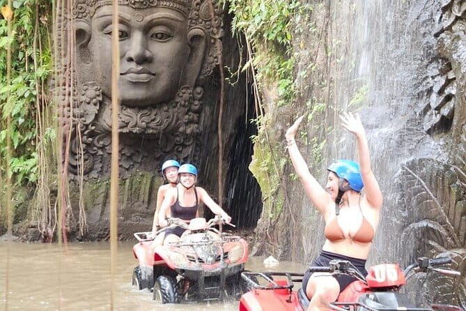 Bali ATV Ride Ubud Waterfall,RiceField,River,Kingkong-Temple cave - Price and value at $24.50 per person