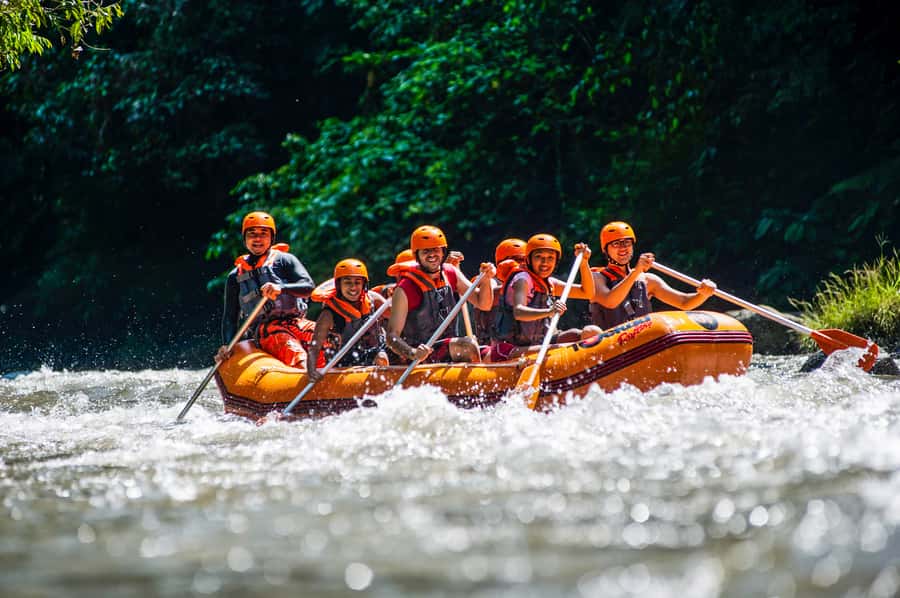 Bali: Ayung River Guided Rafting Adventure with Lunch - The meeting point in Ubud: where your rafting day starts