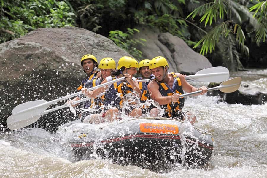 Bali: Ayung River Premium White Water Rafting with Lunch - The rafting run itself, 33 rapids and class II to III thrills