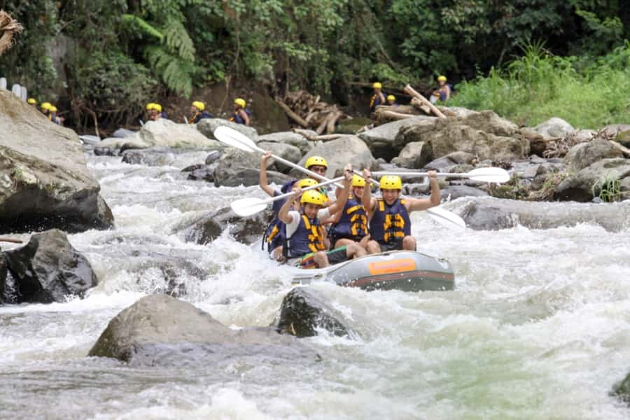 Bali: Ayung River Premium White Water Rafting with Lunch - Choosing your departure: two sessions and a longer route
