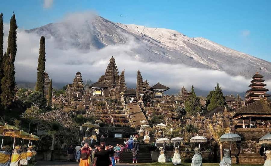 Bali: Besakih Temple and Sidemen Tour - Tegenungan Waterfall in Gianyar for a Rainforest Reset