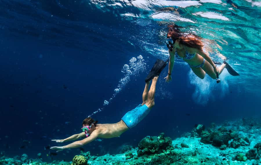 Bali: Blue Lagoon Snorkeling & Waterfall Tour with Lunch - Blue Lagoon first: calm water, easy entry, and lots to see