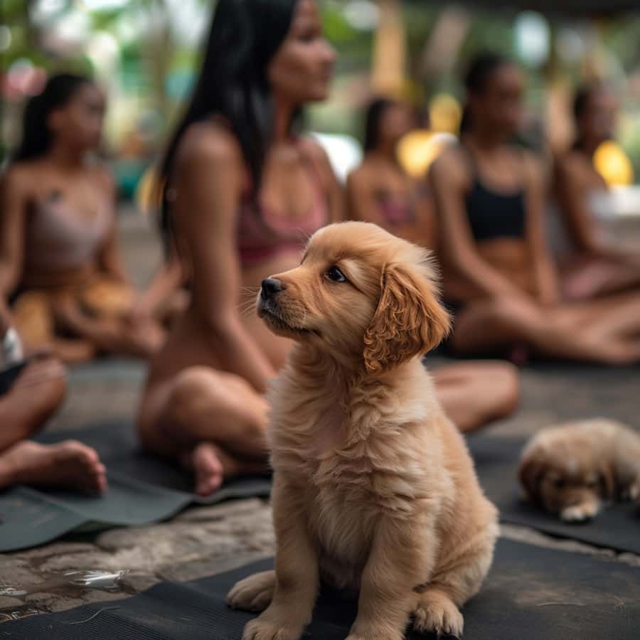 Bali: Canggu & Uluwatu Puppy Yoga Class & Refreshing Drinks - Where you meet: Anginsepoi and the two-villa shortcut