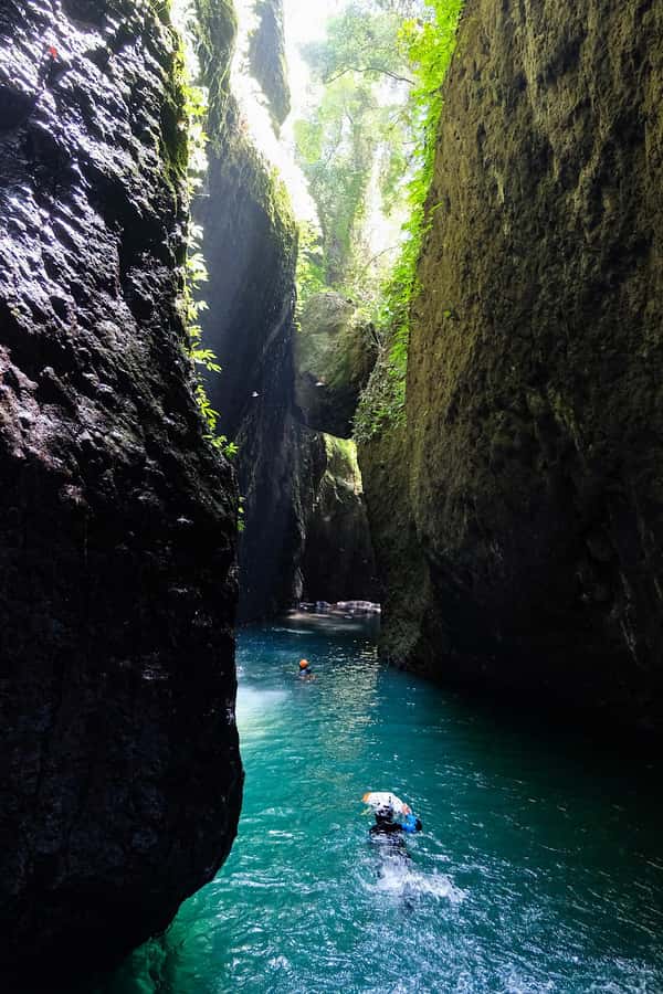 Bali: Canyoning Adventure at Aling Waterfall - Abseils and canyon swimming: how the numbers translate into a real day