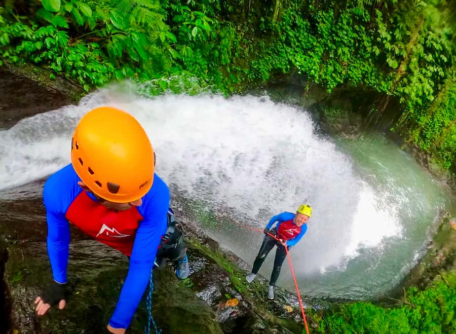Bali: Canyoning Adventure at Aling Waterfall - Zipline as a pressure valve, plus how options can help
