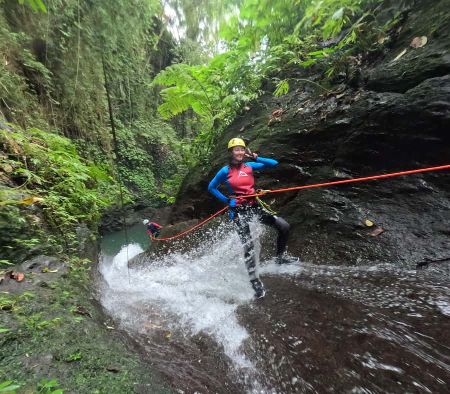 Bali: Canyoning Adventure in Sambangan Canyon - Swimming and the Wet Reality of Canyoning