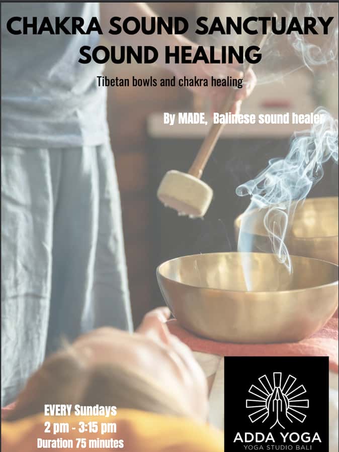 Bali: Chakras sound sanctuary | Sound healing ADDA YOGA - The Rooftop Setting in Canggu: Relaxed, but With Real-World Noise