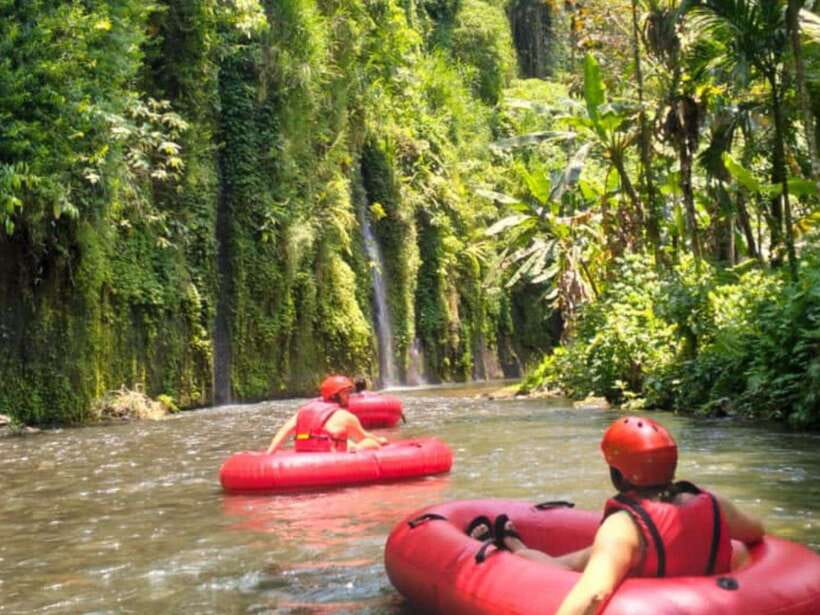 Bali Chill Tubing: Unwind & Float on Scenic River Tubing - On the water: what the 1.30-hour tube ride is really like