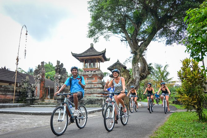 Bali Countryside Cycling Tours - Kintamani breakfast over Lake Batur and Mt. Batur