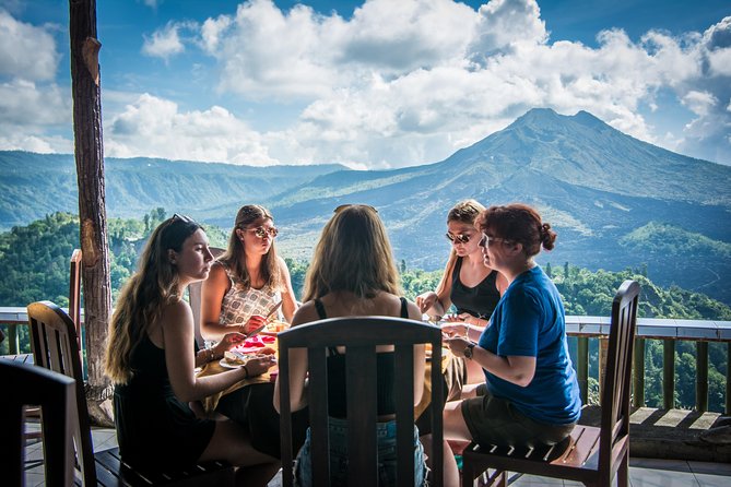 Bali Countryside Cycling Tours - The downhill ride through rice fields and back-road Bali