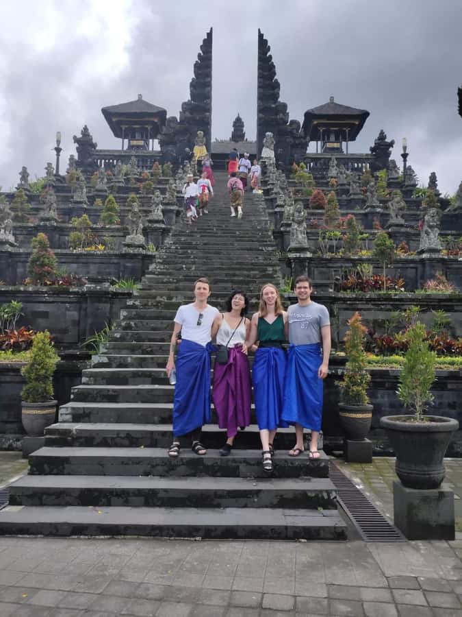 Bali : Day Trip to Besakih Temple & 2 Hidden Waterfalls - Lunch near Besakih and Luwak coffee with rice paddy views
