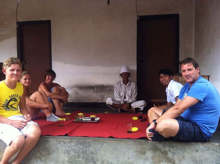 Bali Downhill Cultural Cycling Tour - Balinese Lunch in Laplapan at Padi Organic