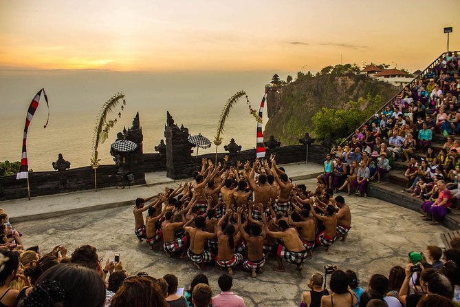 Bali Famous Beach, Kecak Dance, Uluwatu Temple, Sunset, Dinner - Pickup, private minivan, and what you really pay for