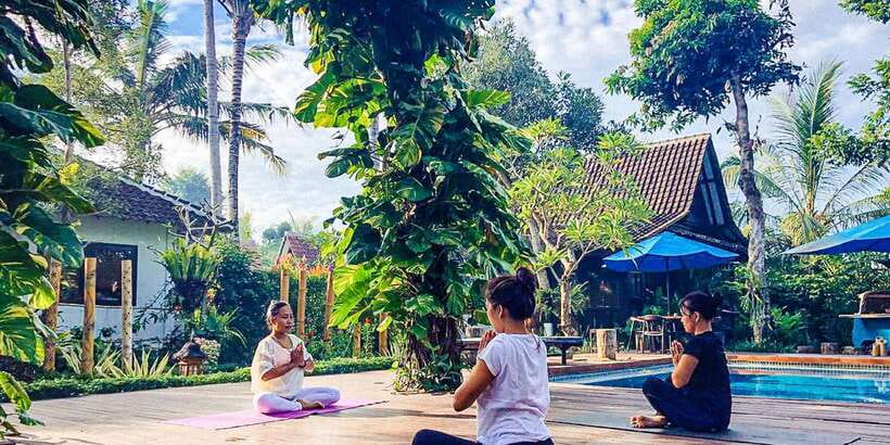 Bali: Full-Day Private Water Temple Ritual & Yoga Class - After the plunge, reset at Tepi Sawah Villa