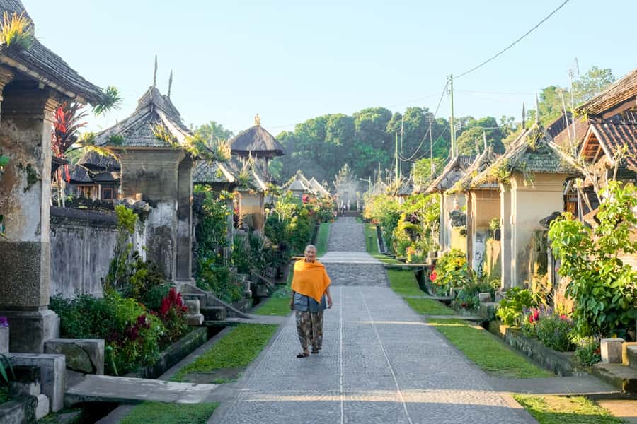 Bali: Full-Day Trip to Penglipuran Village and Bamboo Forest - The route makes sense: village life, temple rites, and swim time