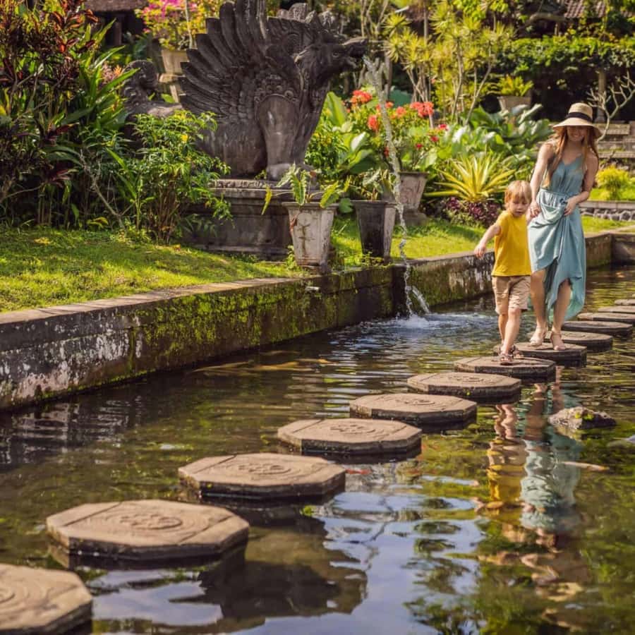 Bali: Gate Of Heaven Tour - Lempuyang Temple - Taman Ujung Water Palace (Taman Soekasada Ujung), gardens with a laid-back pace