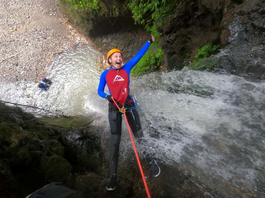 Bali: Gitgit Canyon Canyoning Trip with Breakfast and Lunch - Transport back to your hotel: plan around a full day