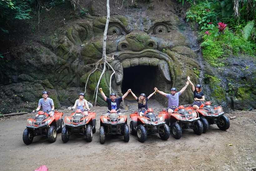 Bali: Gorilla Cave Quad Bike Tour & Cretya Infinity Pool - After the Ride: Cretya Sunset Infinity Pool, Showers, and Lunch on a Rice Terrace View