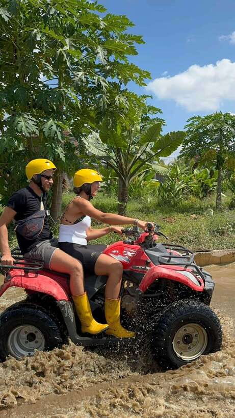Bali: Guided Quad Bike Ride with Waterfall and Swing Options - Transfers, lunch, and what the full-day timing really means
