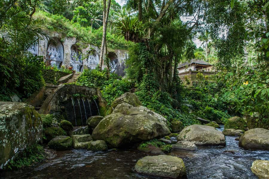 Bali: Hidden Canyon, Waterfall & Temples Small Group Tour - Gunung Kawi: older stone, quieter energy