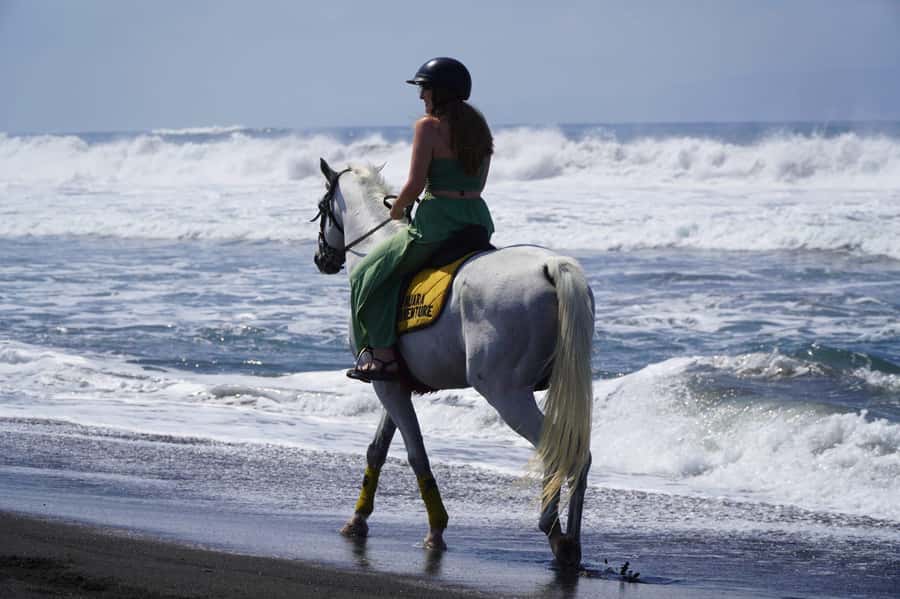 Bali: Horse Riding Sanur Beach Experience with Transport - Black Sand Horseback on Sanur, The Part You Will Remember