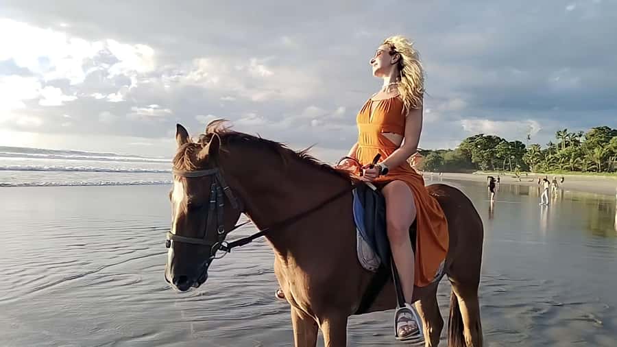 Bali: Horse Riding Tour on Seminyak Beach Include Transport - What happens before you ride, from equipment to a real safety briefing