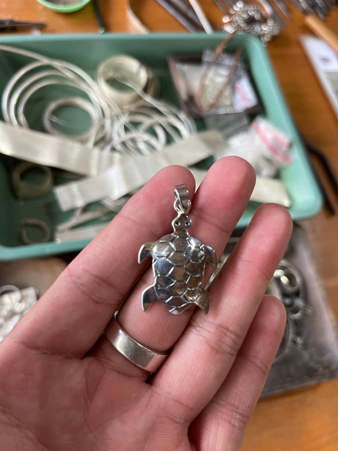 Bali Jewelery Silver Making class with Own Design - The start: pickup, drive, and how the timing works