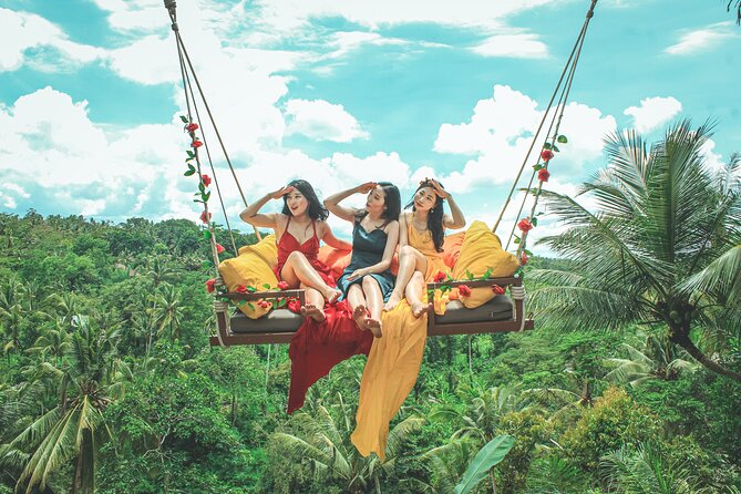 Bali Jungle Swing Experience Full Activity - Upgrades: lunch, private transfers, and adding another Ubud plan